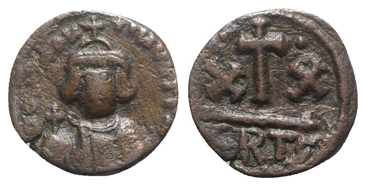 Constans II (641-668). Æ 20 ... 