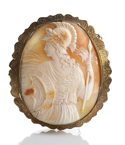 Ancient carved shell cameo ... 