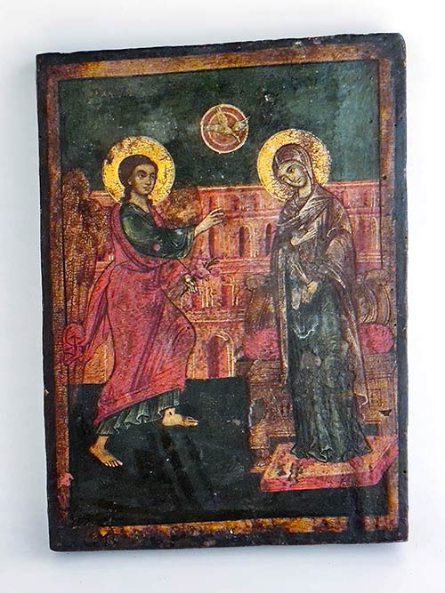 Icon of the Annunciation - 19th ... 