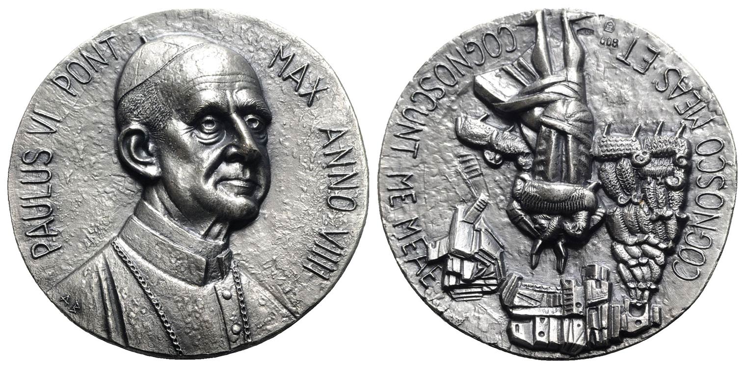 Pope Paul VI (1963-1978) Medal A. ... 