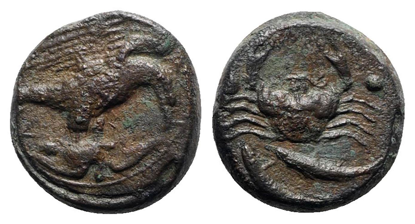 Sicily, Akragas, c. 416-406 BC. Æ ... 