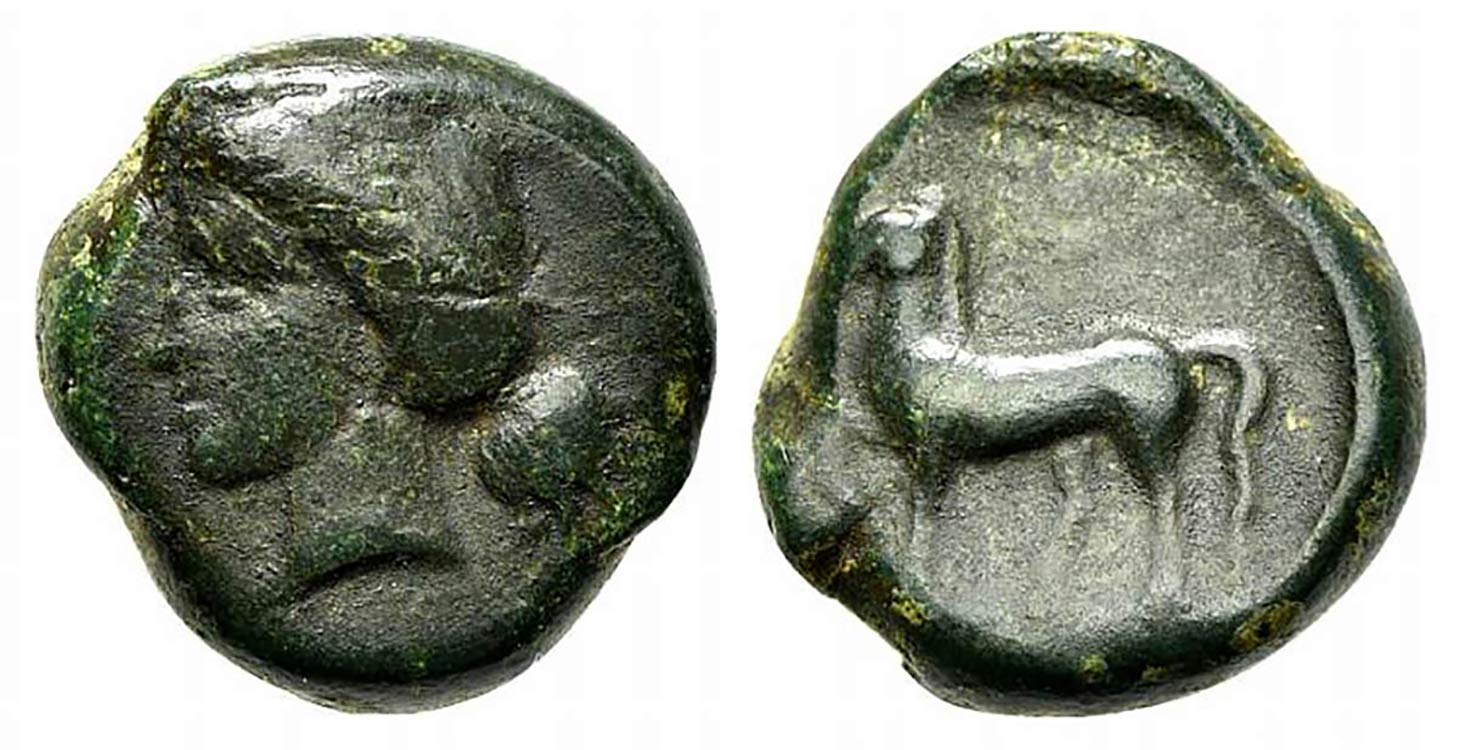 Sicily, Eryx, 4th century BC. Æ ... 