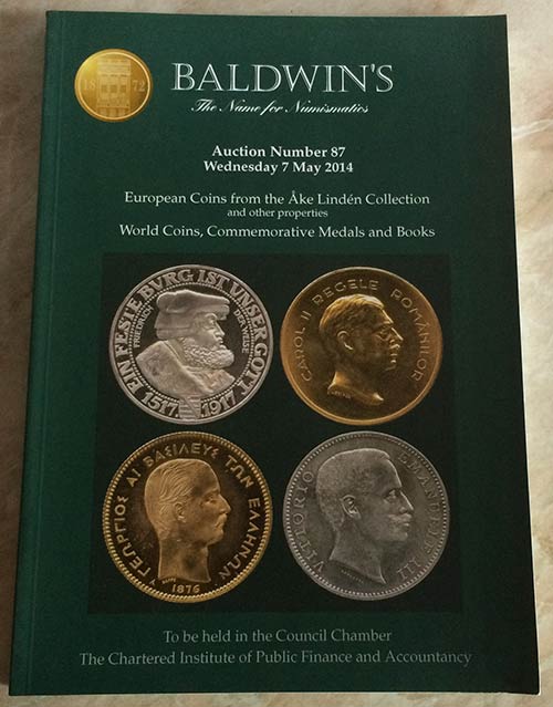 Baldwin Auction 87, European coins ... 