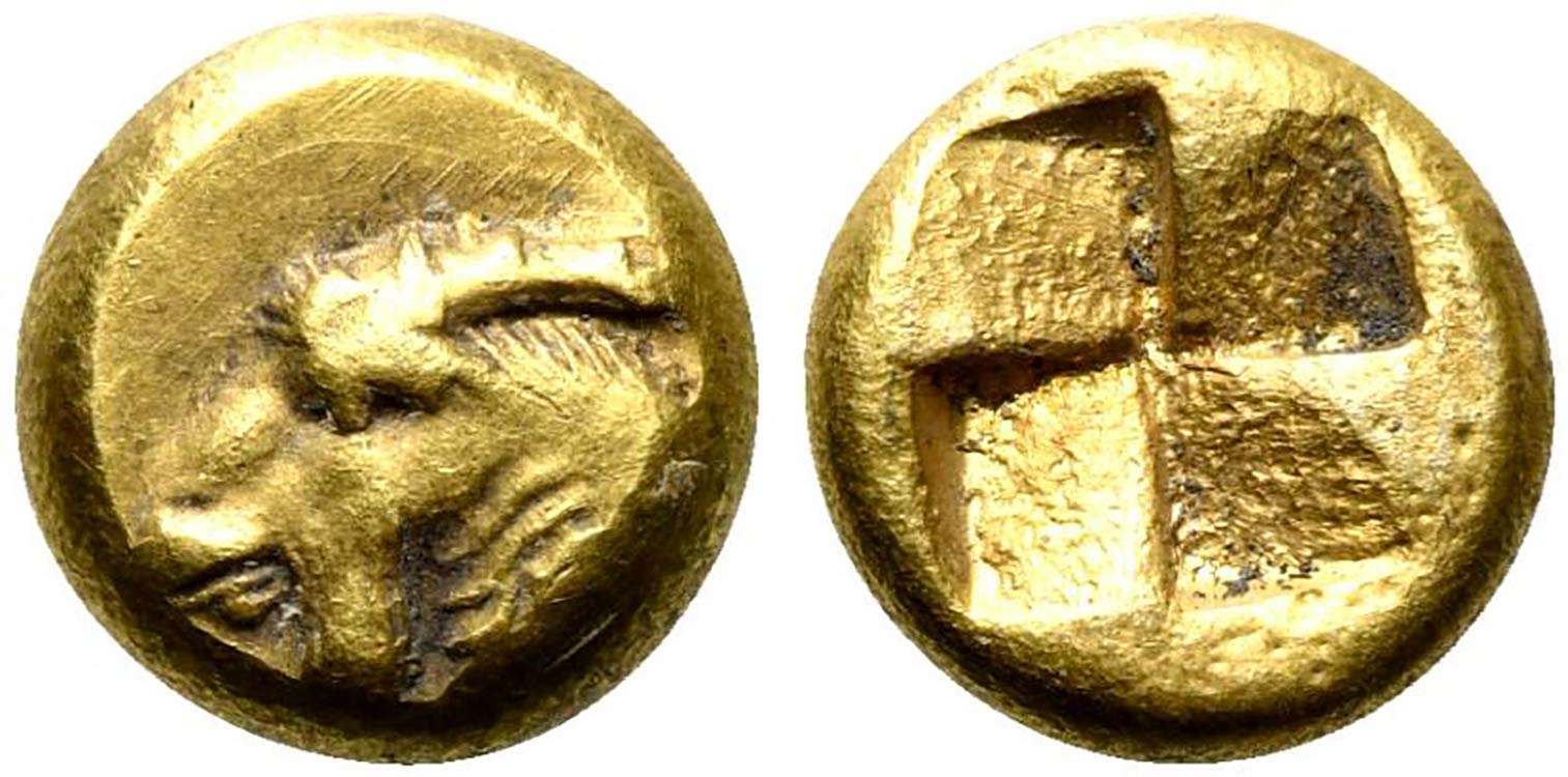 Mysia, Kyzikos, c. 550-450 BC. EL ... 