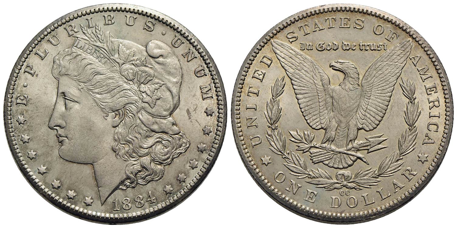 U.S.A. - Dollaro - 1884 CC - ... 