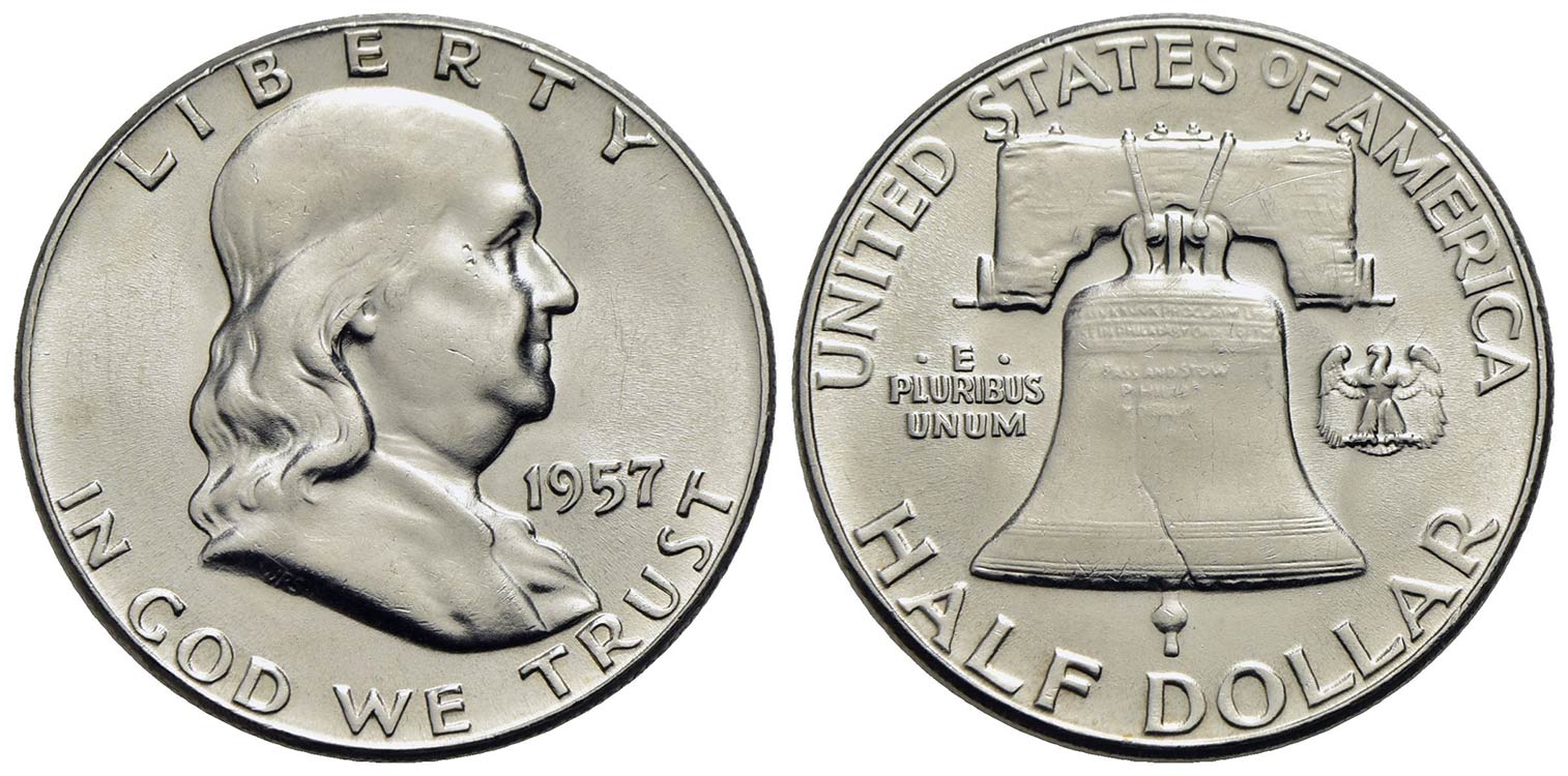 U.S.A. - Mezzo dollaro - 1957 - ... 