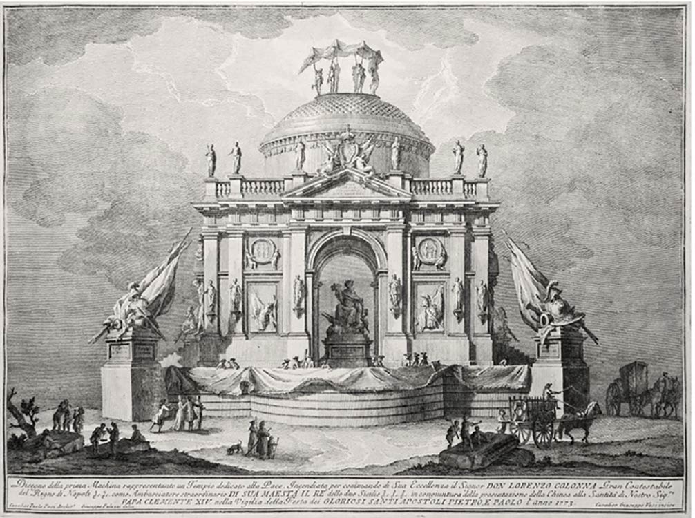 Giuseppe Vasi (1710-1782)
Temple ... 