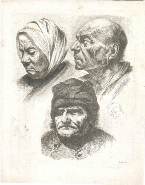 Study of Five Heads is a beautiful ... 