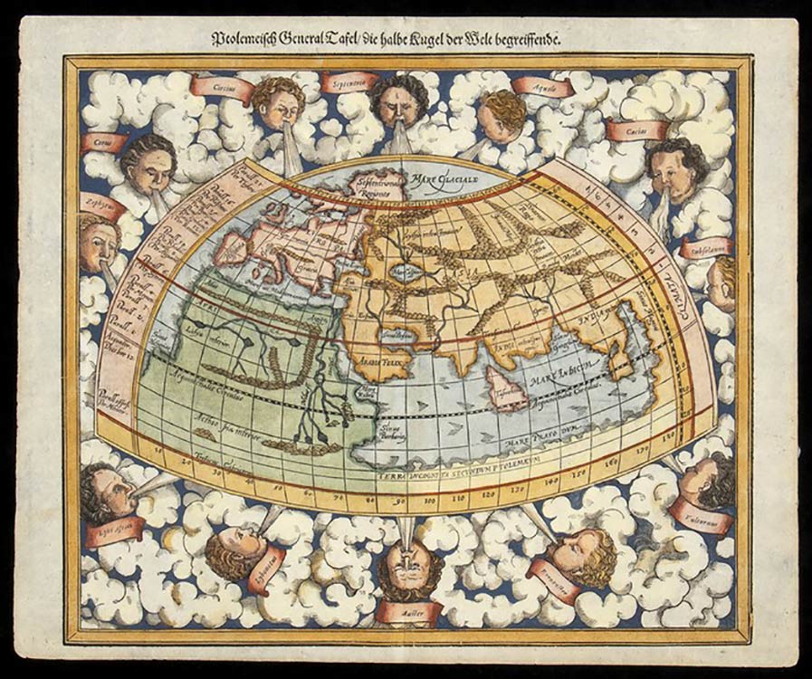 Ptolemaic planisphere by Sebastian ... 