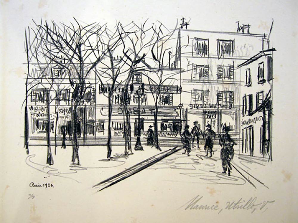 Maurice Utrillo
Place du ... 