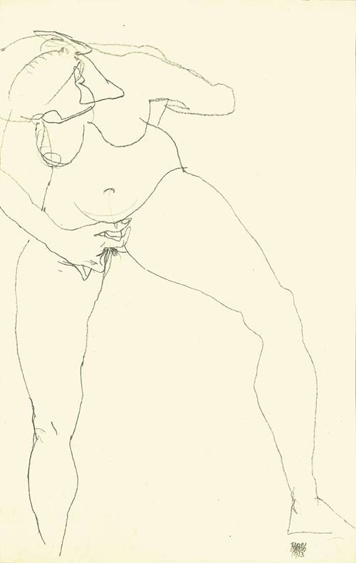 Egon Schiele (from the drawing ... 