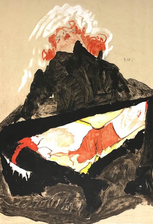 Egon Schiele (dal disegno ... 