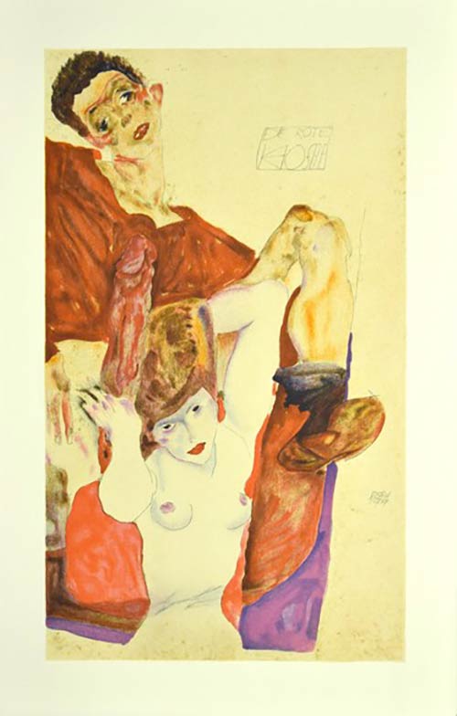 Egon Schiele (dal disegno di)
The ... 