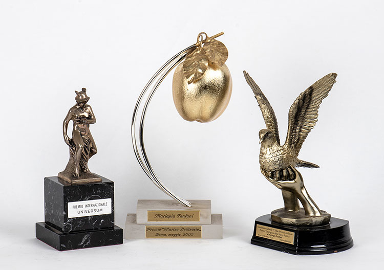 Various awards to Maria Pia ... 