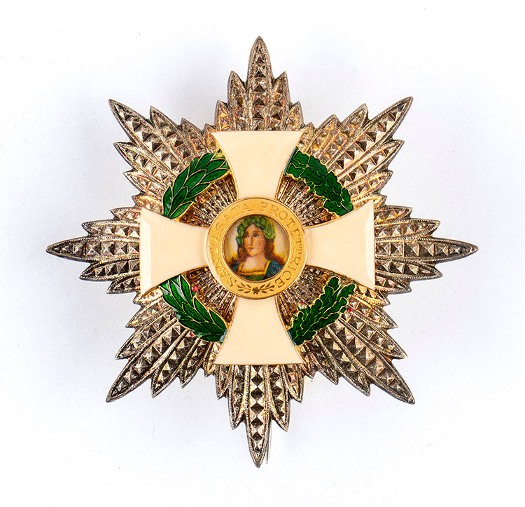 An Order of St.Agata Breast star ... 