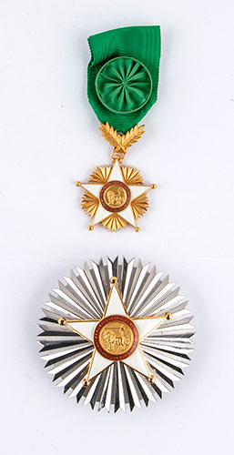 Senegal. An Order Of The Lion, ... 