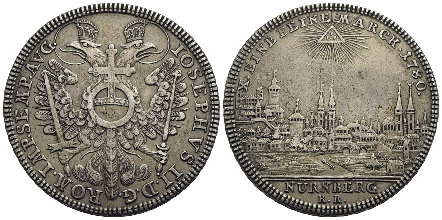 Germania. Joseph II (1780) AR ... 