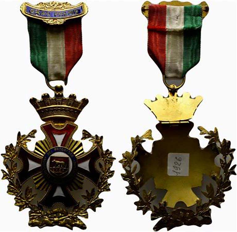 ROMA. Grande medaglia croce ... 
