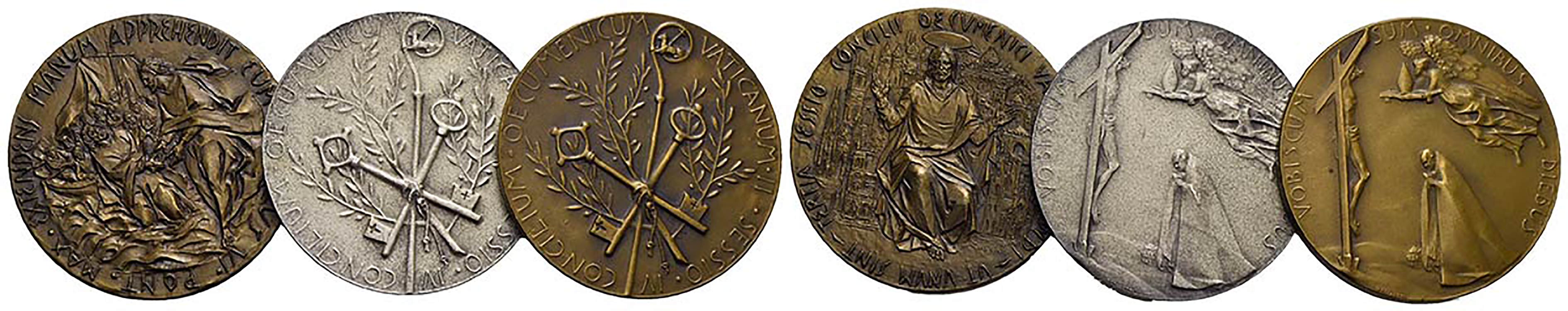 ROMA. LOTTO di 3 medaglie di Paolo ... 