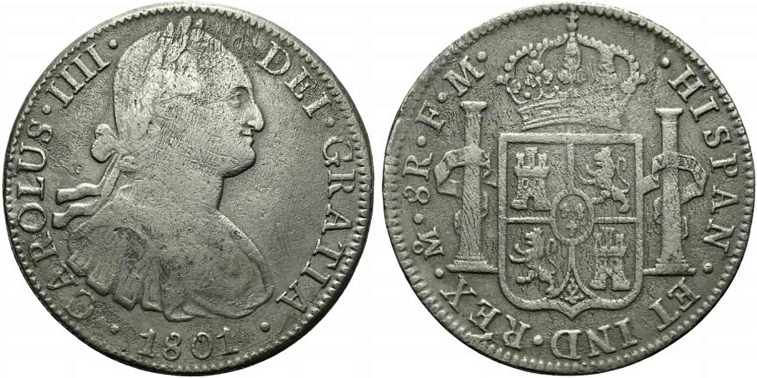 Messico. Carlo IV (1788-1808) AR 8 ... 