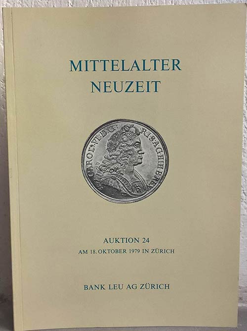 BANK LEU AG, Zurich - Auktion n. ... 