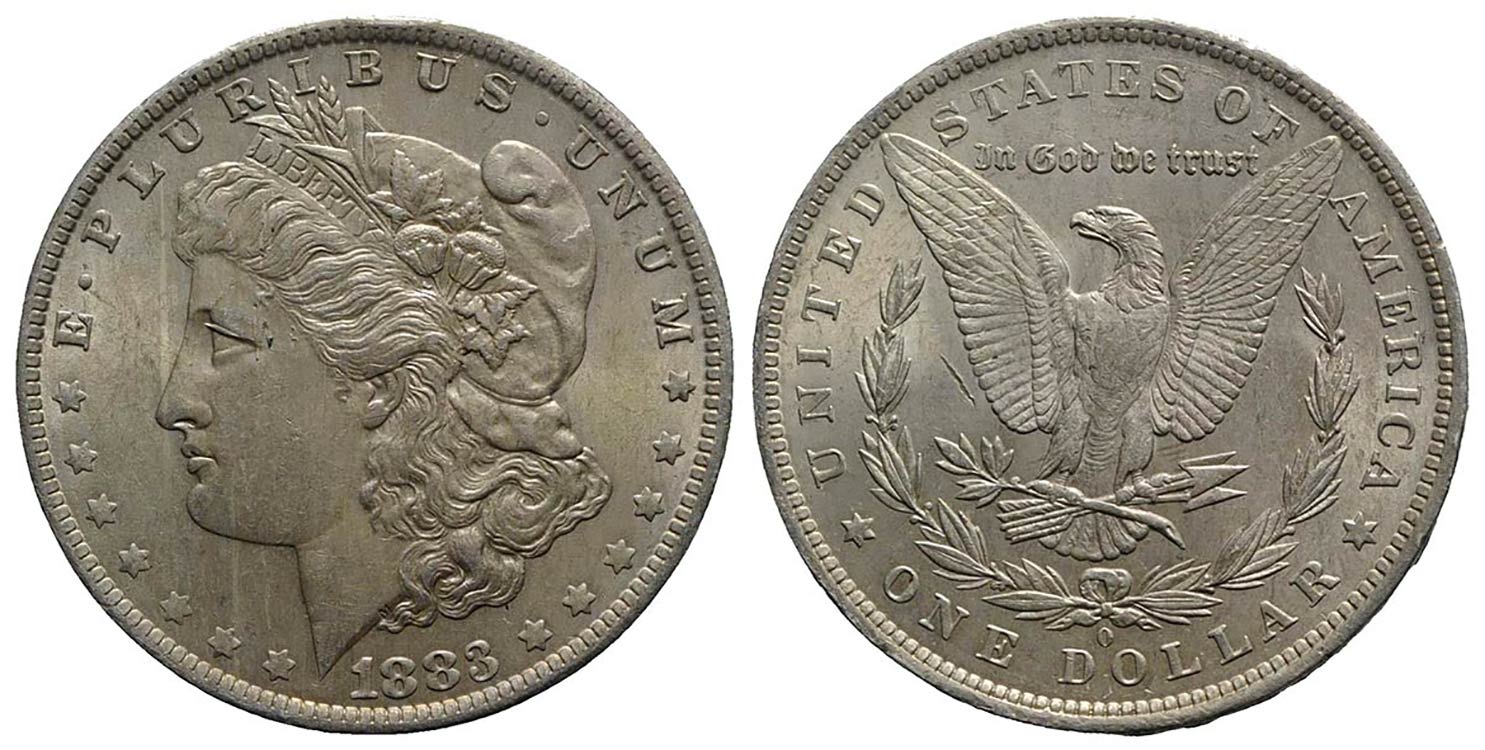 USA. AR One Dollar 1883 Morgan, ... 
