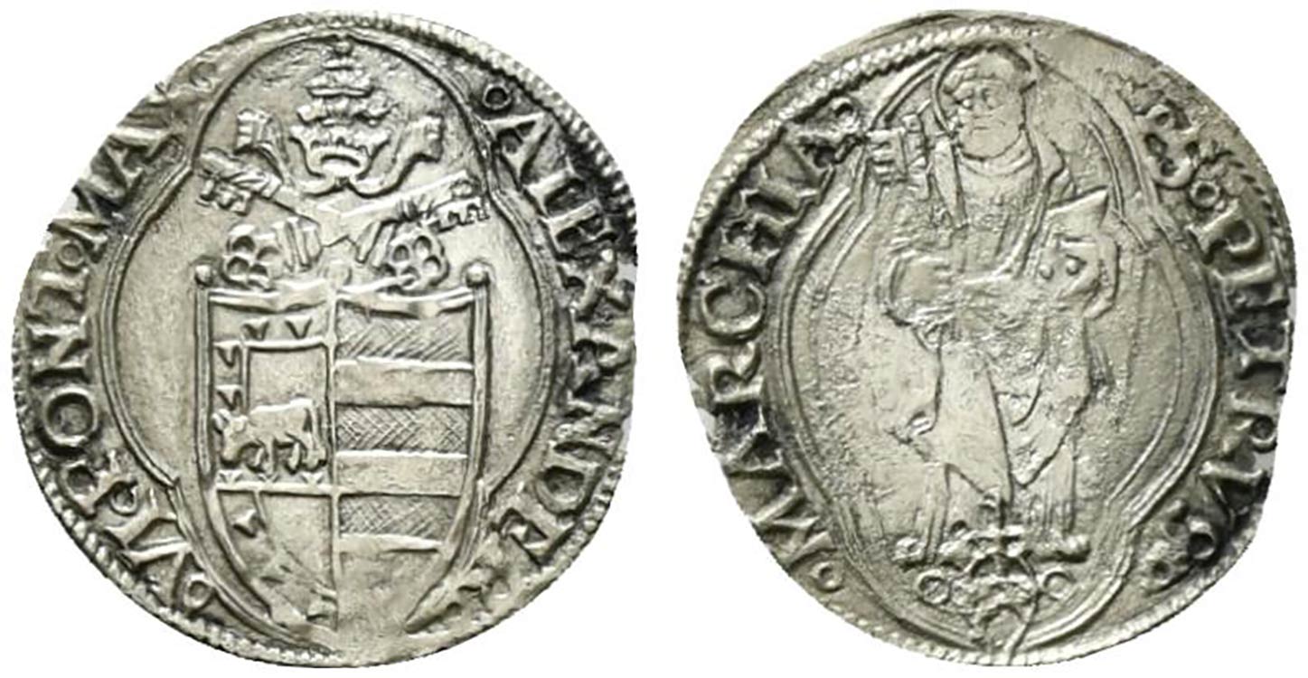 ANCONA.Alessandro VI (1492-1503) ... 