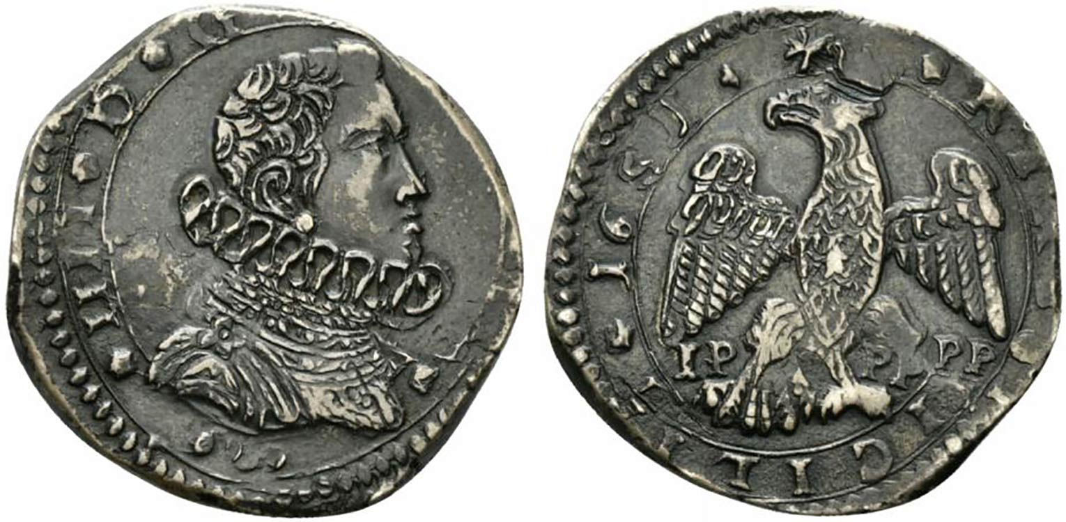 MESSINA. Filippo IV (1621-1665) 4 ... 