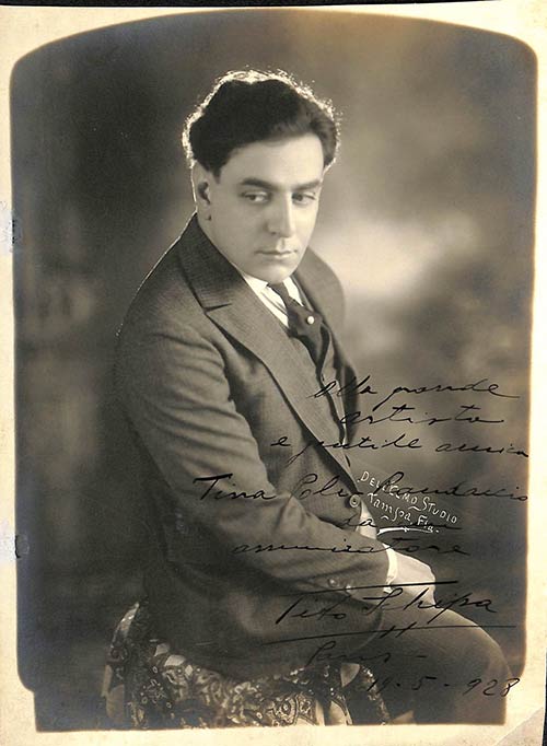 Tito Schipa, nato Attilio Amedeo ... 
