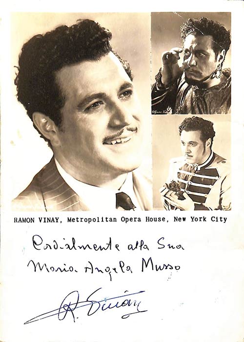 Ramón Vinay (1911 - 1996) ... 