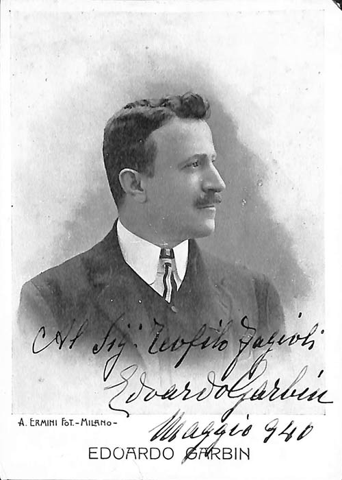 Edoardo Garbin (Padova 1865 - ... 
