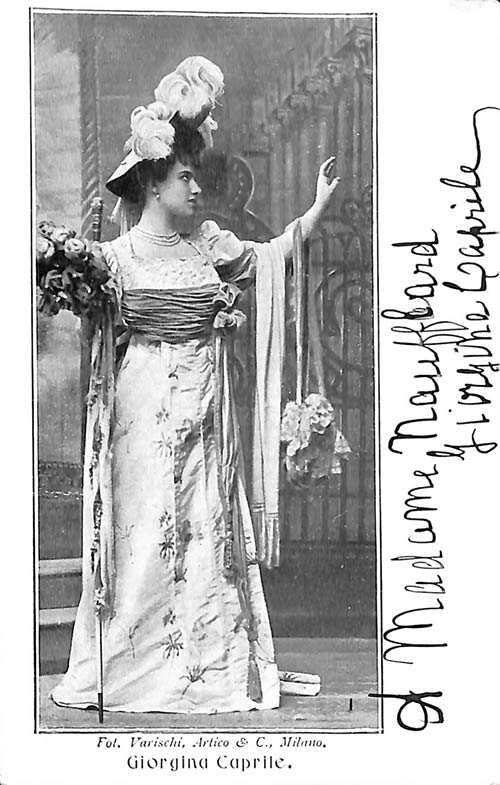Giorgina Caprile (Firenze 1877 - ... 