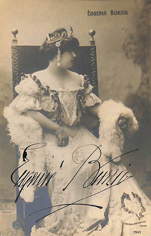 Eugenia Burzio (1872 - 1922) ... 