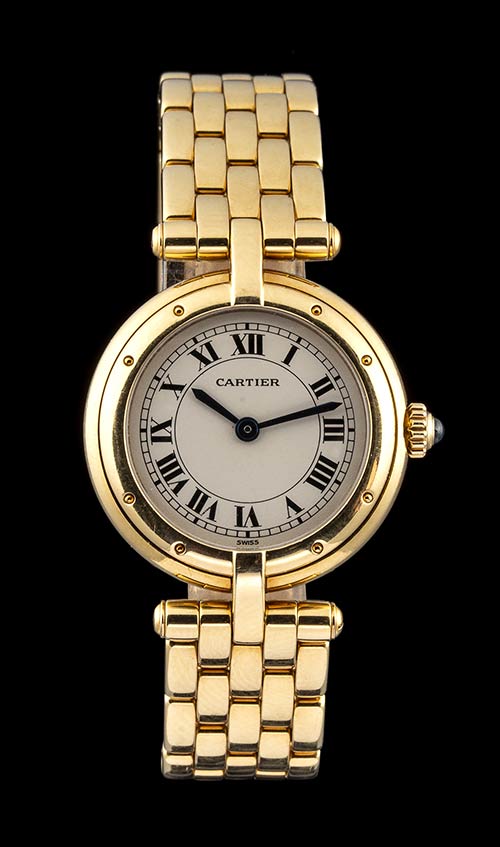 CARTIER Panthere Ronde gold ladys ... 