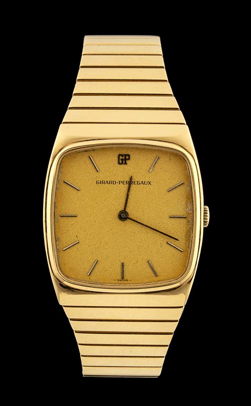 GIRARD PERREGAUX gold  wristwatch ... 