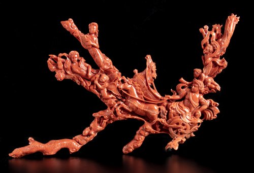 Cerasuolo coral carving (corallium ... 