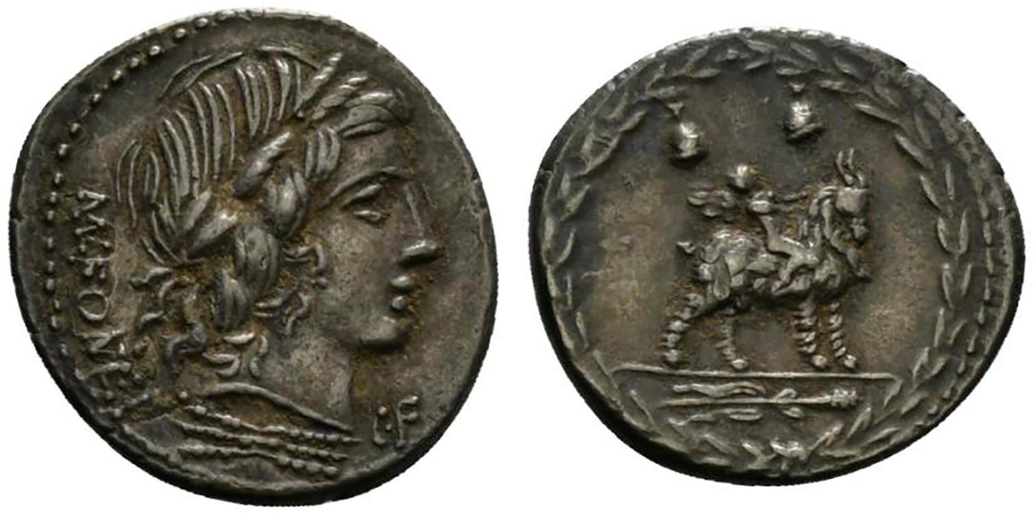 Mn. Fonteius C.f., Rome, 85 BC. AR ... 
