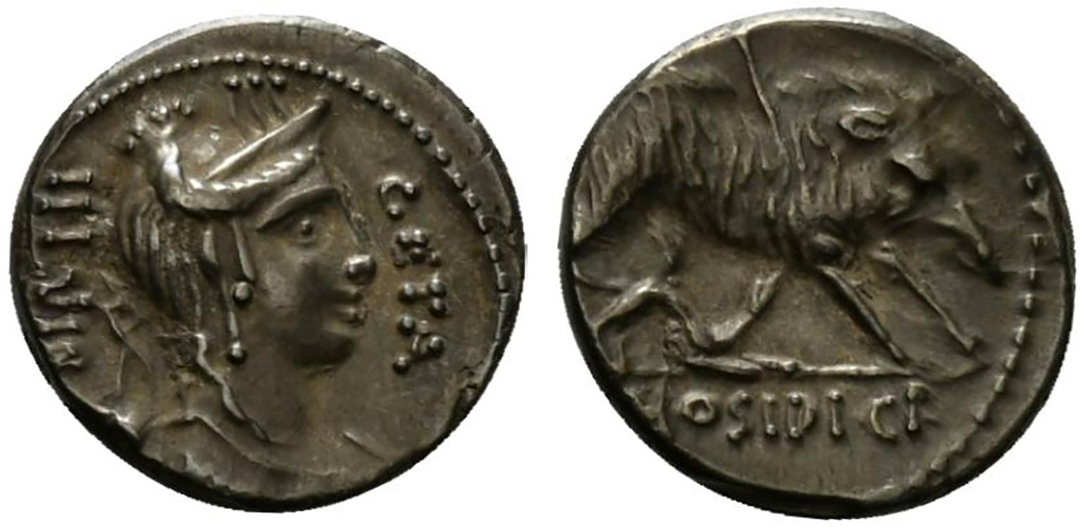 C. Hosidius C.f. Geta, Rome, 64 ... 