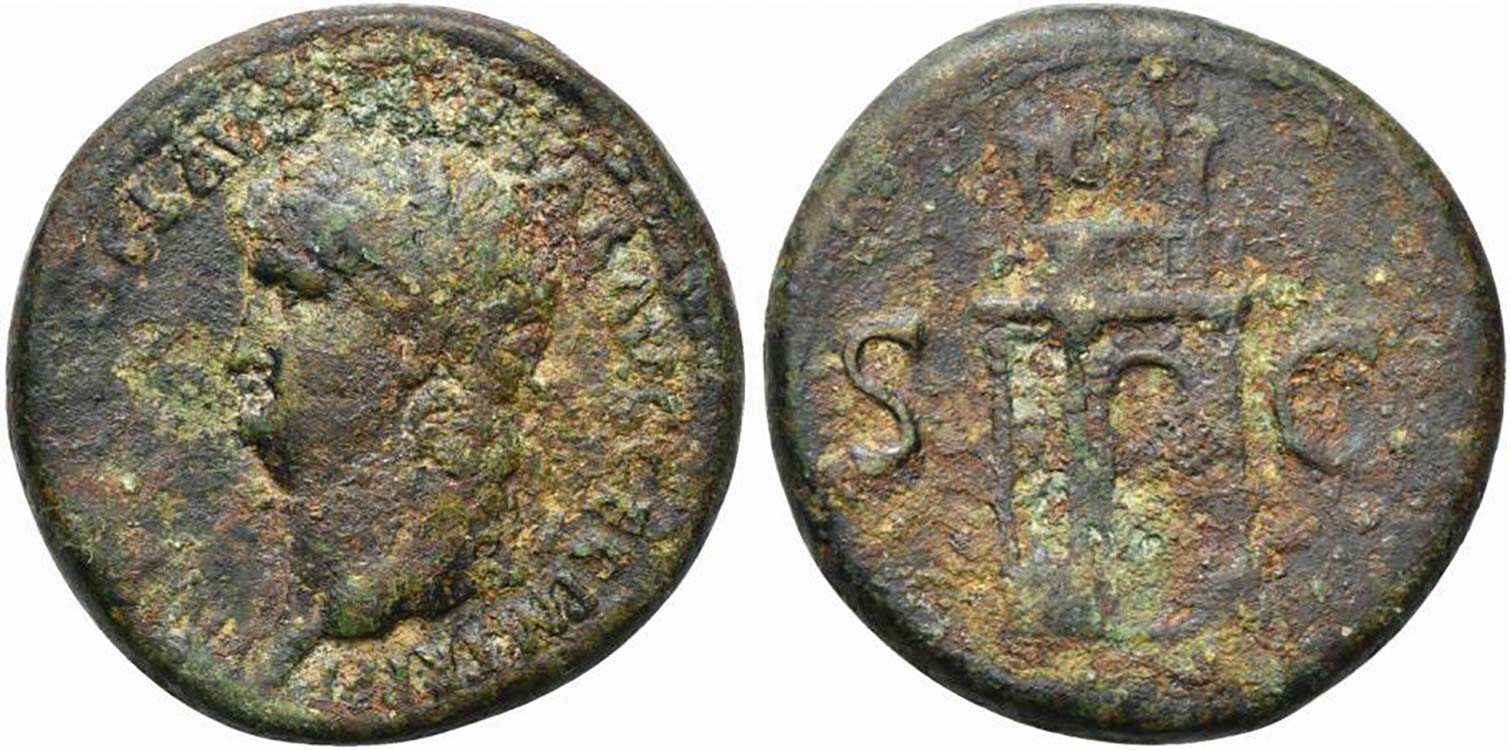 Nero (54-68). Æ Sestertius (32mm, ... 
