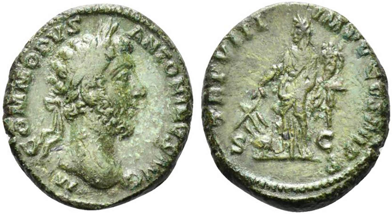 Commodus (177-192). Æ As (24mm, ... 