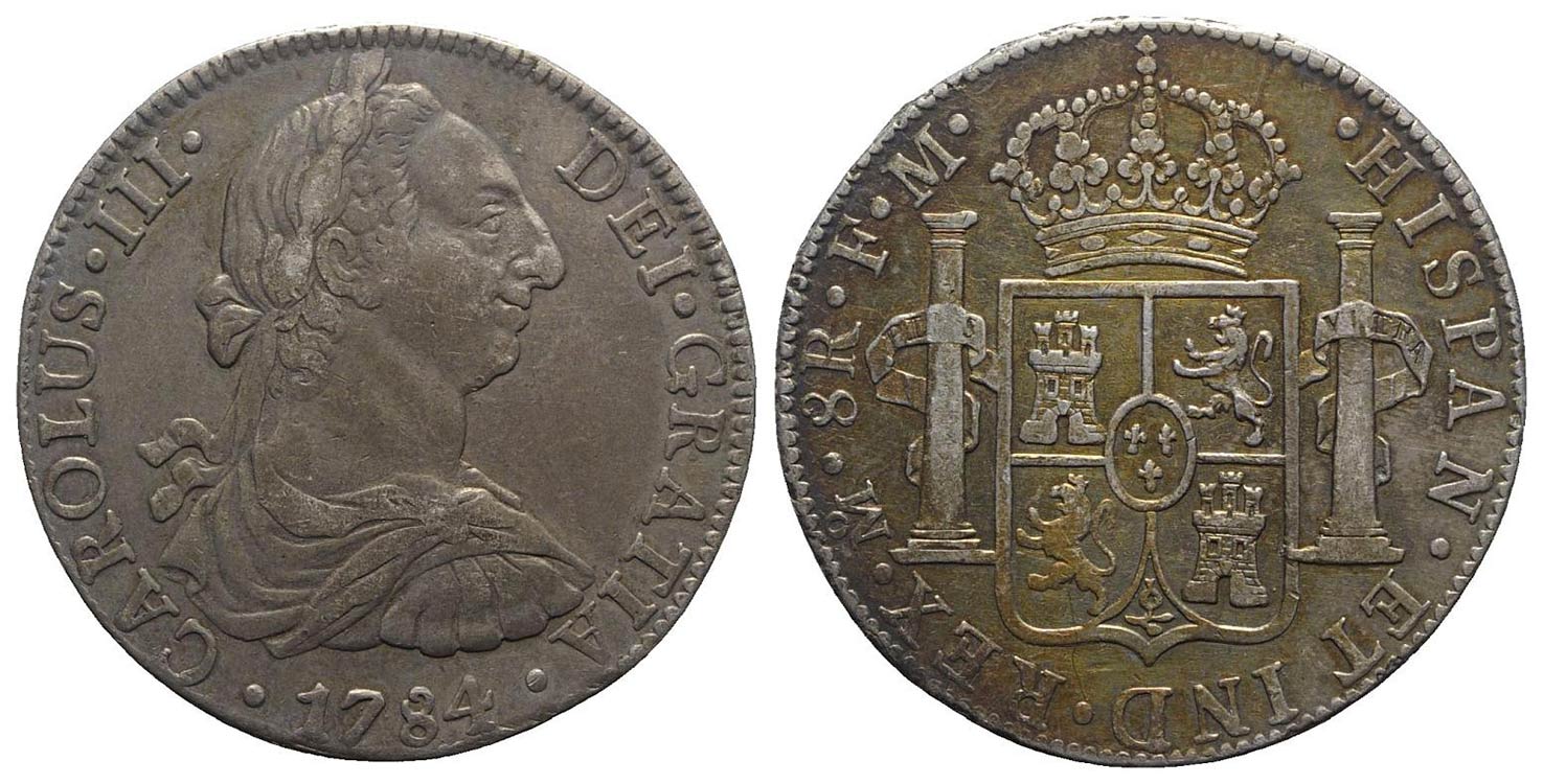 Mexico, Carlos III (1759-1788). AR ... 