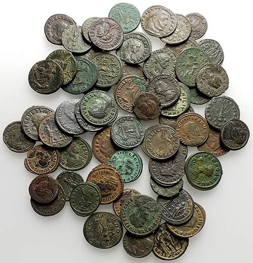 Lot of 60 Roman Imperial Æ coins, ... 