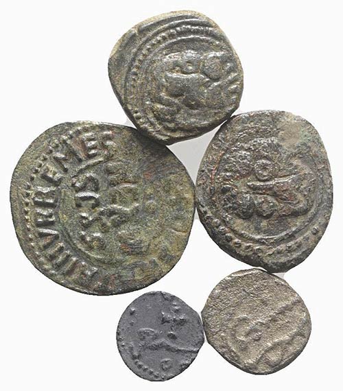 Italy, Sicily. Lot of 5 Æ and BI ... 