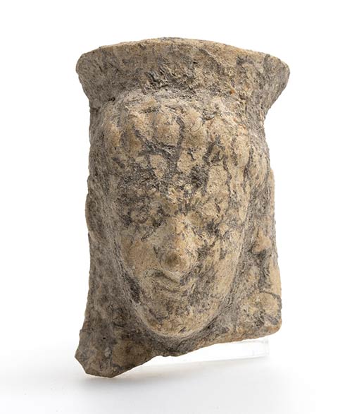 Greek terracotta head of a Kore ... 