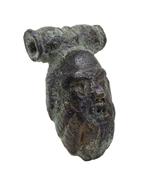Roman bronze pendant in the shape ... 