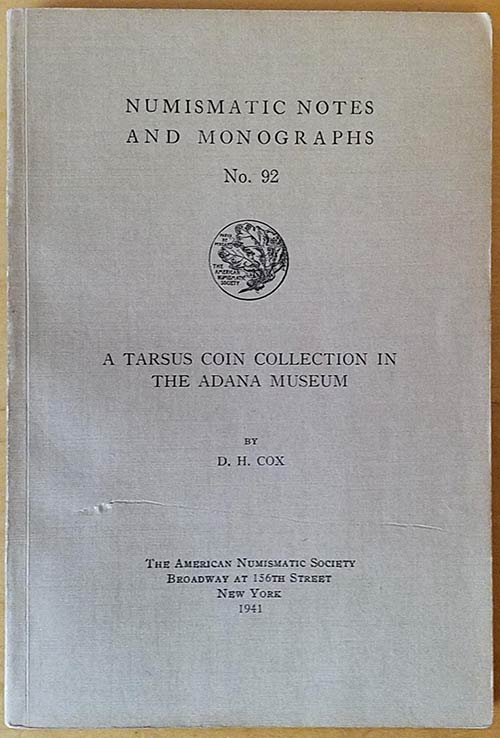 Cox D.H., A Tarsus Coins ... 