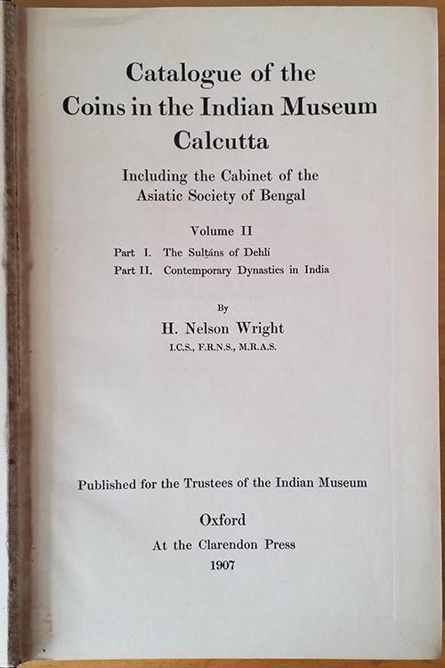 Nelson Wright H., Catalogue of ... 