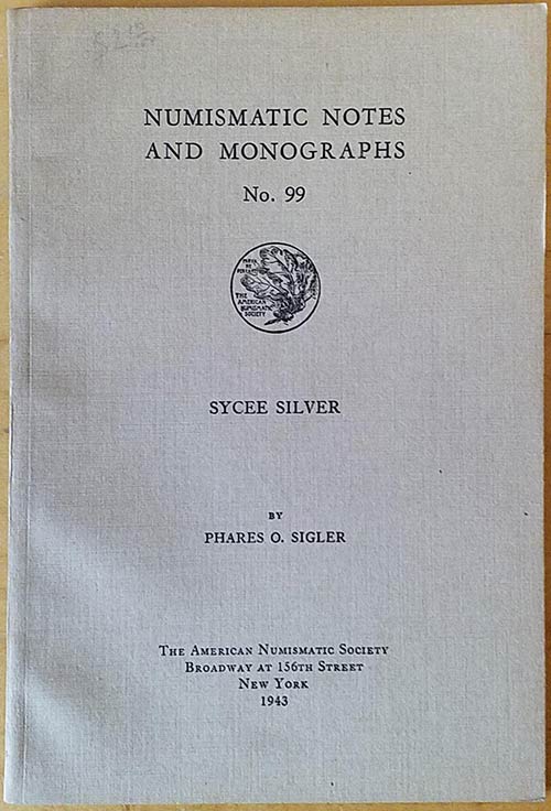 Sigler P.O., Sycee silver. ... 