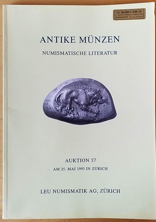 Leu Numismatik, Auktion 57. Antike ... 