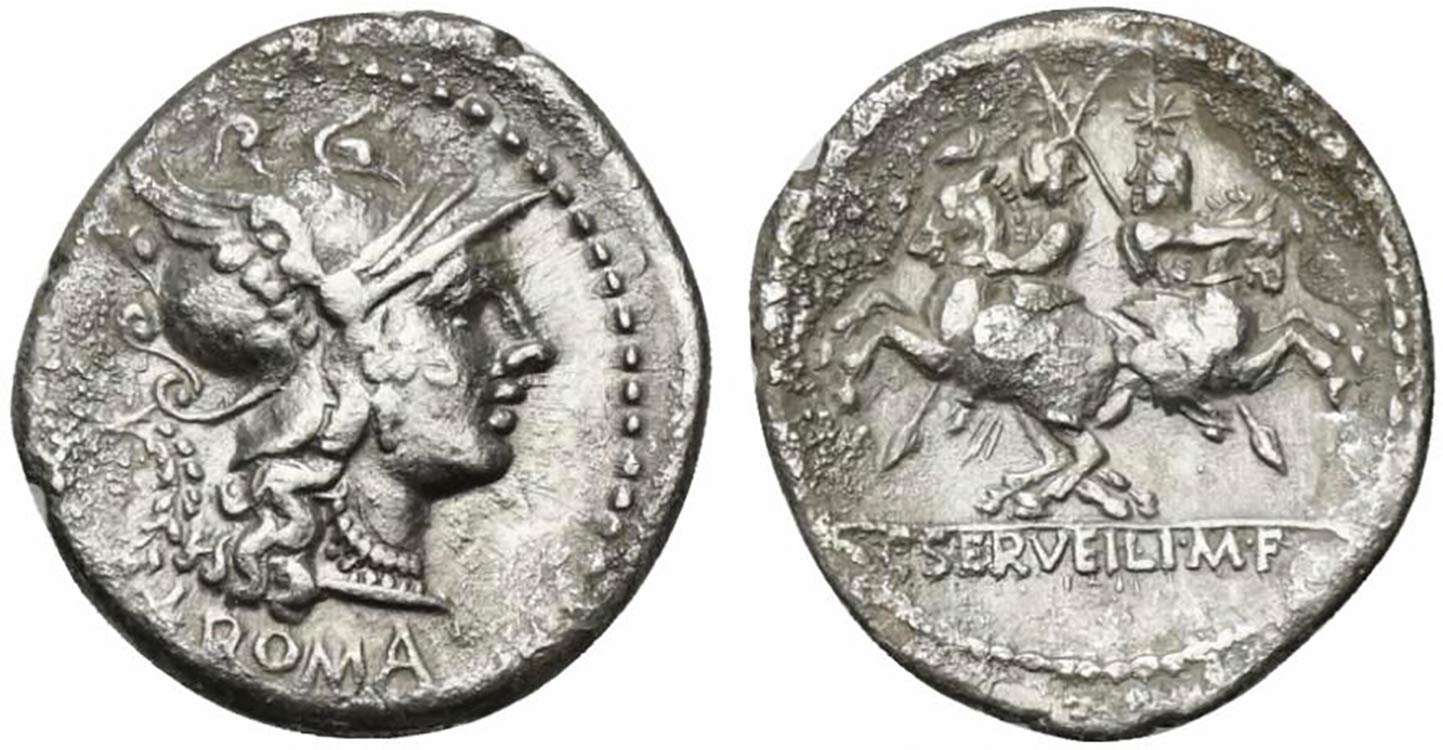 C. Servilius M.f., Rome, 136 BC. ... 